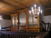 Vue de l'orgue en tribune. Cliché personnel