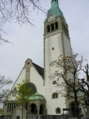 Vue de la Pauluskirche de Berne. Cliché personnel (avril 2009)