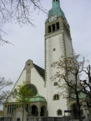 Vue de la Pauluskirche de Berne. Cliché personnel (avril 2009)