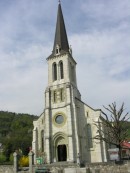 Eglise catholique de Cressier. Cliché personnel (avril 2009)