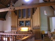 Autre vue de l'orgue en tribune. Cliché personnel