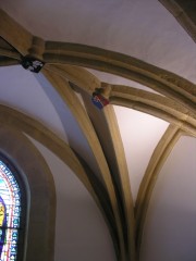 Vue partielle des voûtes de la chapelle Sud. Cliché personnel