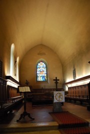 Vue du choeur du Temple. Cliché personnel