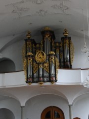 Vue de l'orgue au zoom. Cliché personnel