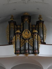 Vue de face de l'orgue. Cliché personnel