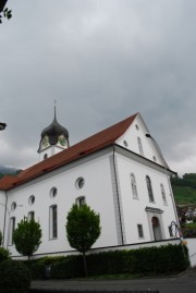 Eglise de Beckenried. Cliché personnel (mai 2009)