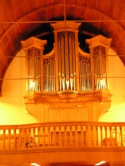 Orgue Saint-Martin de Bevaix. Cliché personnel