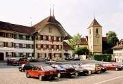 La place centrale d'Aarberg. Crédit: //de.wikipedia.org/