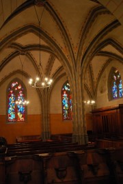 Vue intérieure de la chapelle Nord de l'Escalade. Cliché personnel