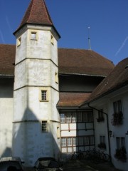 Autre vue du château d'Aarberg. Cliché personnel