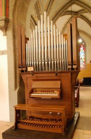 Vue de l'orgue de choeur (Manufacture Genève SA, 1966). Cliché personnel