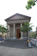 Vue du Temple de Carouge. Cliché personnel (mai 2009)