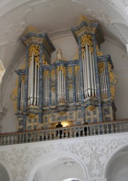 Le Grand Orgue J. Bossart / Kuhn durant le concert d'inauguration (6 juin 2009). Cliché personnel