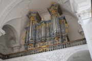 Vue panoramique de l'orgue en tribune. Cliché personnel (6 juin 2009)