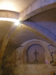 Voûte d'une salle attenante au cloître. Cliché personnel