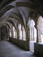 Vue dans le cloître. Cliché personnel