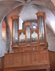 L'orgue avec emploi du flash retardé en mode semi-automatique. Cliché personnel