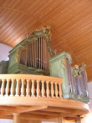 L'orgue de Mühleberg. Cliché personnel