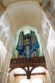 Autre vue de l'orgue de Saulieu. Cliché personnel