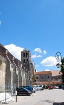 Côté Sud de la basilique (en travaux en juin 2009). Cliché personnel