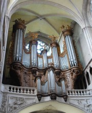 Vue du Grand Orgue Riepp (18ème s.). Cliché personnel