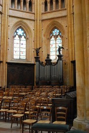 Le choeur avec son orgue Ghys. Cliché personnel