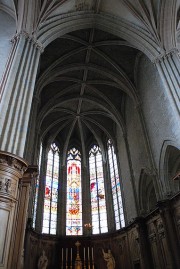 Une vue du choeur de cette église. Cliché personnel