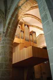 Echappée en direction de l'orgue depuis le bas-côté Sud. Cliché personnel