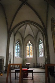 Vue du choeur du Temple St-Vincent. Cliché personnel