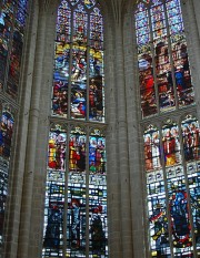 Verrières du choeur, détails. Cliché personnel