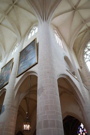 Elévation des voûtes à la croisée du transept. Cliché personnel