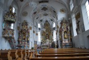 Vue panoramique de l'intérieur de l'église. Cliché personnel