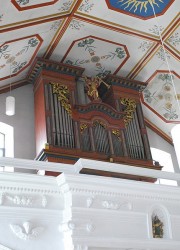 Autre vue de l'orgue de Bellwald. Cliché personnel