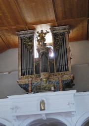 Vue de l'orgue au zoom. Cliché personnel