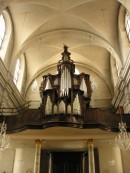 Orgue de l'église Saint-Marcel de Delémont. Cliché personnel