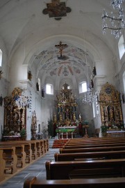 Vue intérieure en direction du choeur. Cliché personnel