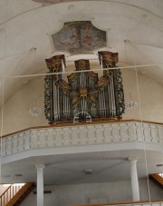 Vue de l'orgue au zoom. Cliché personnel