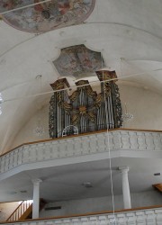 Une dernière vue de l'orgue depuis la nef. Cliché personnel (07.2009)