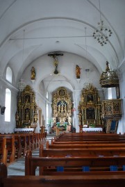 Vue intérieure en direction du choeur. Cliché personnel