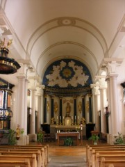 Intérieur de l'église de Bois. Cliché personnel