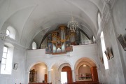 Une dernière vue de la tribune et de l'orgue. Cliché personnel