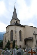 Vue de la Burgkirche de Rarogne. Cliché personnel (07.2009)