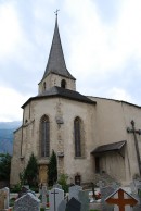 Vue de la Burgkirche de Rarogne. Cliché personnel (07.2009)