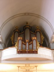 Orgue de l'église des Bois. Cliché personnel