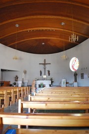 Vue intérieure de l'église. Cliché personnel