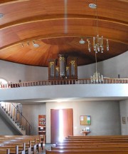 Une dernière vue de l'orgue Walpen d'Albinen. Cliché personnel