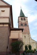 Autre vue de l'église. Cliché personnel (août 2009)