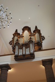 Vue de l'orgue en contre-plongée. Cliché personnel