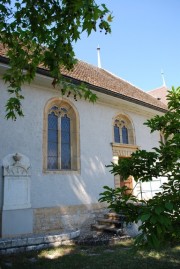 Autre vue du Temple de Serrières. Cliché personnel