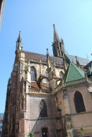 Vue extérieure de la Collégiale. Cliché personnel (08.2009)